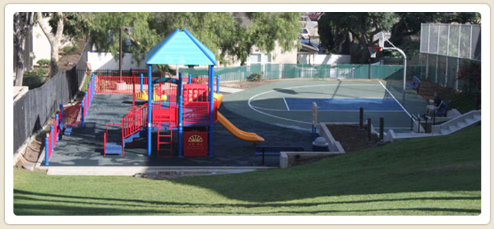 <span>Vista Grande Apartments</span><br>SDHC partnered with Wakeland Housing & Development Corporation and Southeastern Economic Development Corporation to renovate the 48-unit affordable housing complex in Encanto. Renovations include a 1,740 square foot community center, basketball court, and playground area. Completed, September 2011
