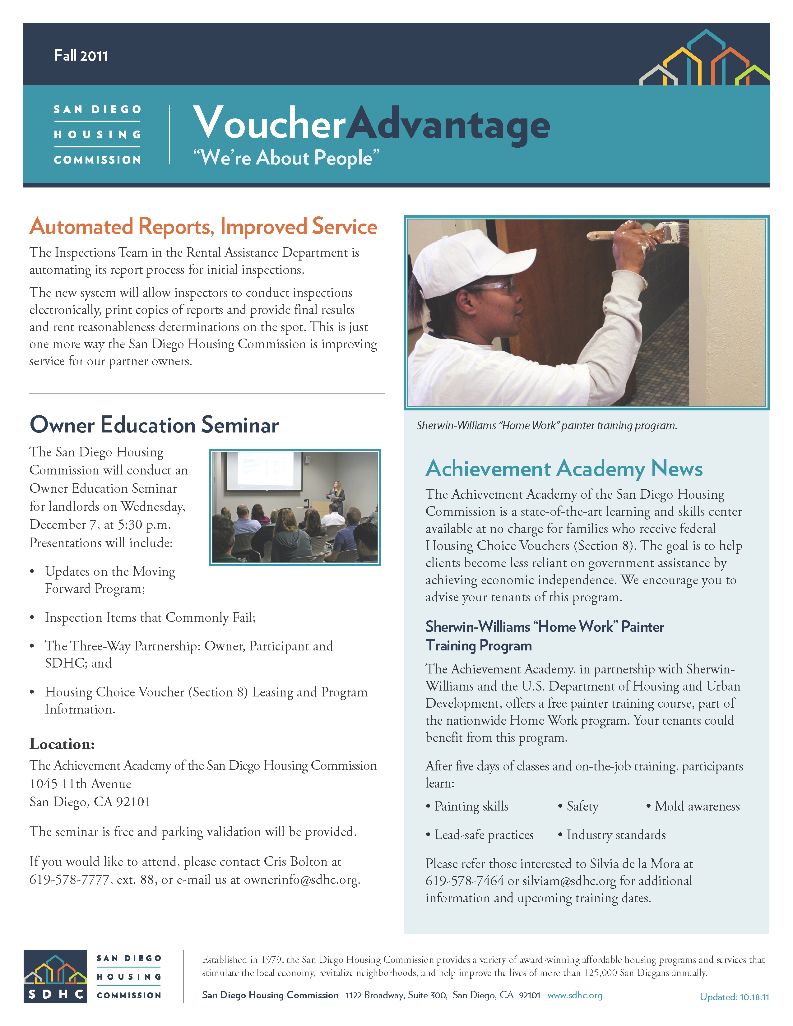 Voucher Advantage Fall 2011